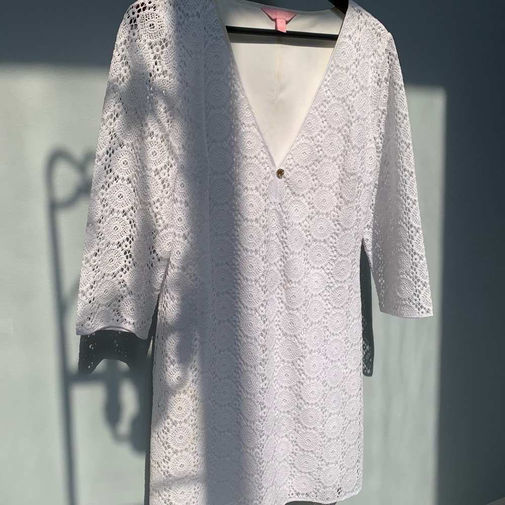 Vintage Lilly Pulitzer White Dress